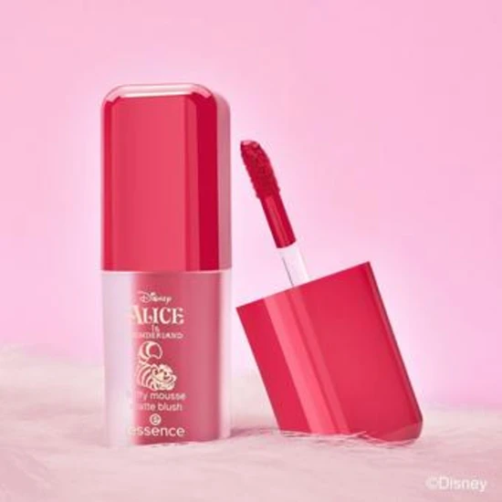 essence Disney Alice In Wonderland Fluffy Mousse Matte Blush 01 Absolutely Paw-Some