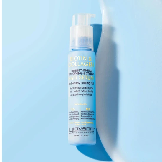 Giovanni Biotin Collagen Strengthening Smoothing & Styling Hair Serum