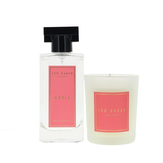 Ted Baker Kasia Gift Set 50ml Eau De Toilette + 70g Candle
