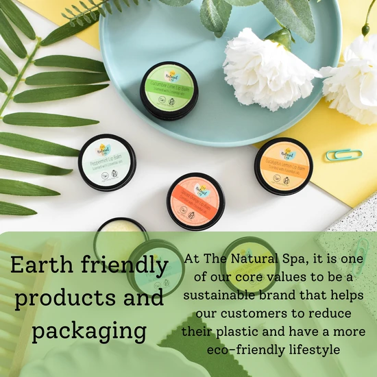 thenaturalspa Peppermint All Natural Lip Balm