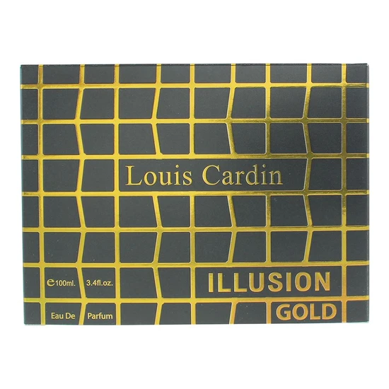 Louis Cardin Illusion Gold Eau De Parfum 100ml