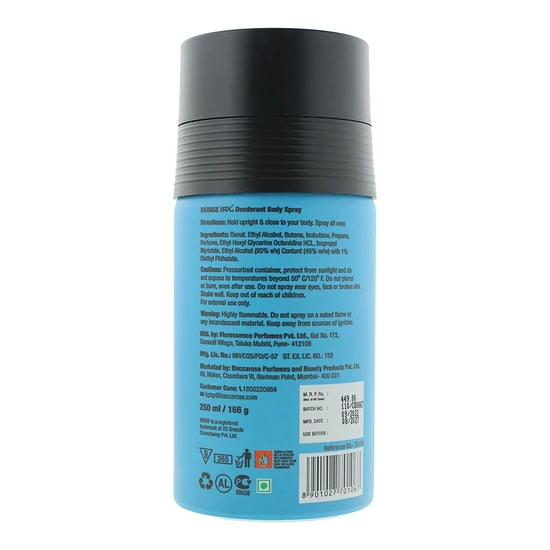 HRX Charge For Men Deodorant Body Spray 250ml