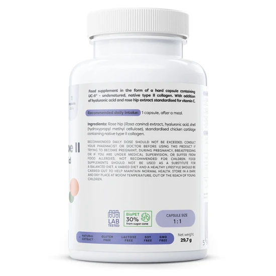 Osavi Collagen Type II With Hyaluronic Acid 60 Capsules
