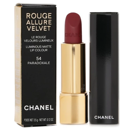 CHANEL Rouge Allure Velvet Luminous Matte Lip Colour 54 Paradoxale