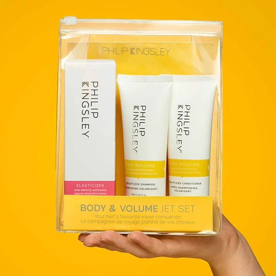 Philip Kingsley Body & Volume Jet Set Body Building Shampoo + Conditioner + Elasticizer