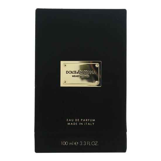 Dolce & Gabbana Velvet Vetiver Eau De Parfum 100ml