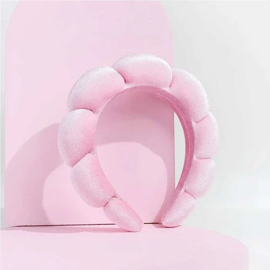 Brushworks Cloud Headband Pink