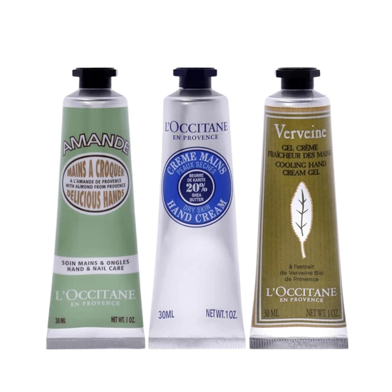 L'Occitane Travel Exclusive Hand Cream Collection 3 x 30ml