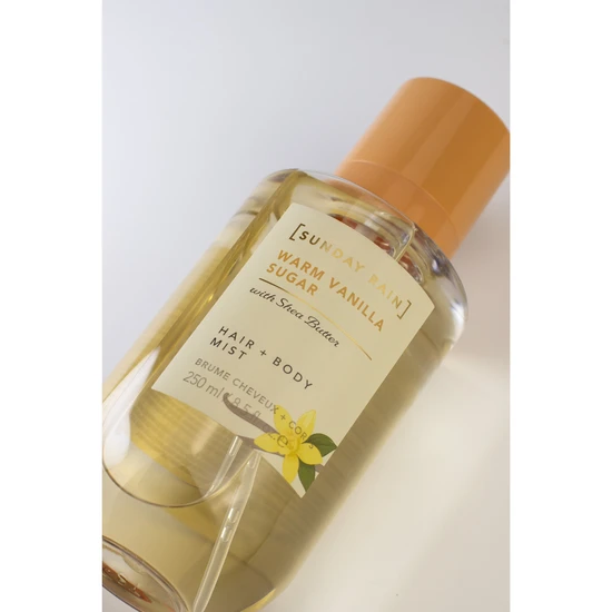 Sunday Rain Warm Vanilla Sugar Hair + Body Mist 200ml