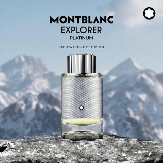 Montblanc Explorer Platinum Gift Set 100ml Eau De Parfum + 100ml Shower Gel +2x 7.5ml Eau De Parfum