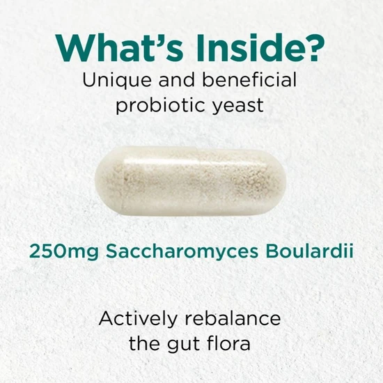 Cytoplan Saccharomyces Boulardii Capsules 120 Capsules
