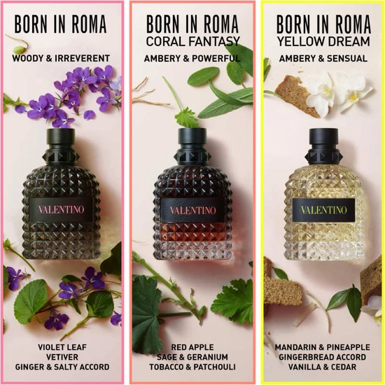 Valentino Uomo Born In Roma Coral Fantasy Eau De Toilette 50ml