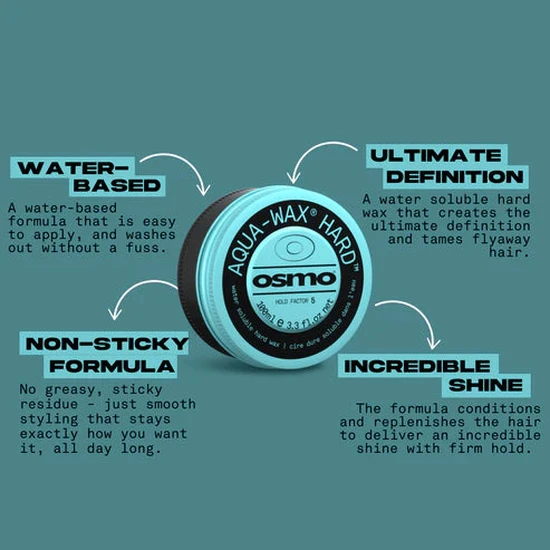Osmo Aqua-Wax Hard Hold Factor 5 100ml