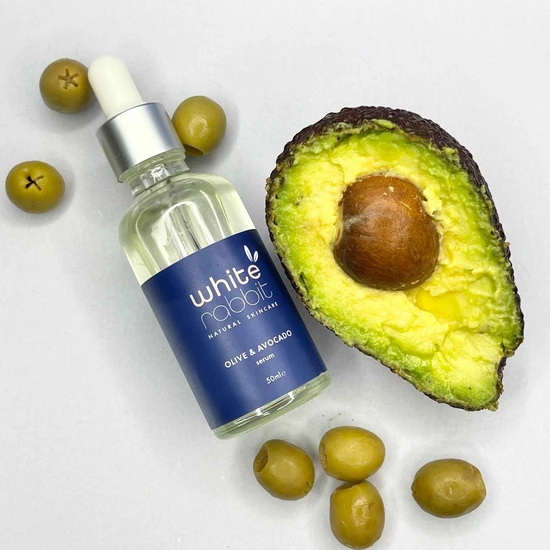 White Rabbit Skin Care Olive & Avocado Illuminating Skin Care Serum 50ml