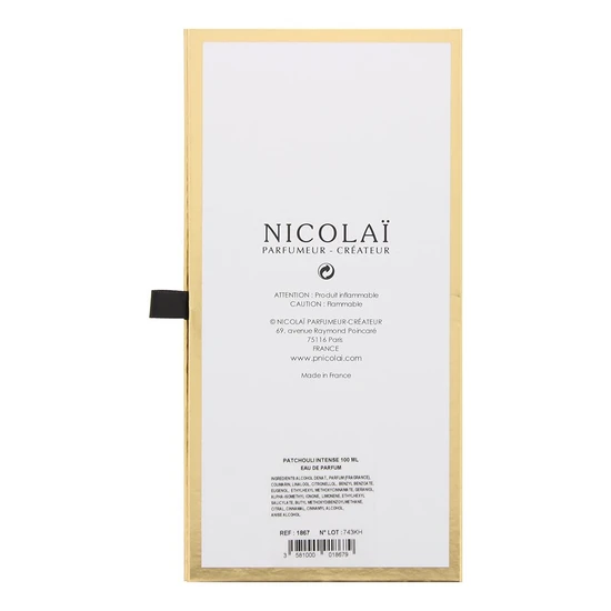 Nicolai Patchouli Intense Eau De Parfum 100ml