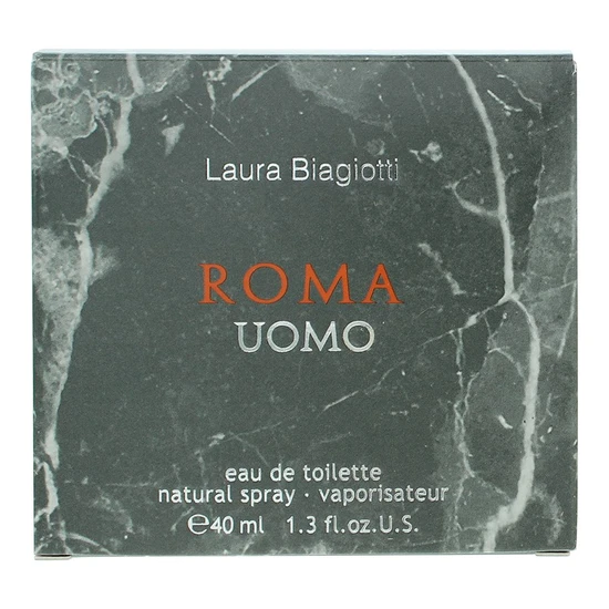 Laura Biagiotti Roma Uomo Eau De Toilette 40ml