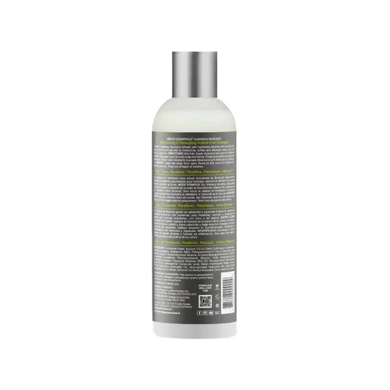 Design Essentials Natural Almond & Avocado Moisturising & Detangling Sulphate Free Shampoo 365g