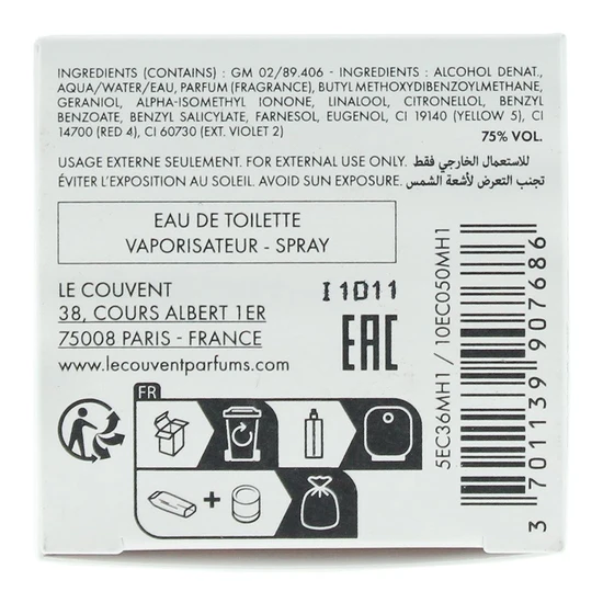 Le Couvent des Minimes Aqua Mahana Eau De Parfum 50ml