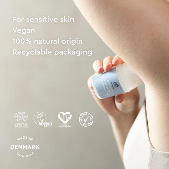 Urtekram Fragrance Free Sensitive Skin Crystal Deodorant 50ml