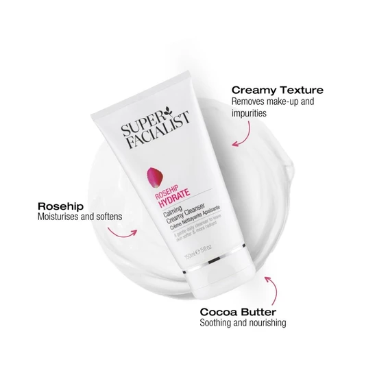 Super Facialist Rose Hydrate Cleanser 150ml