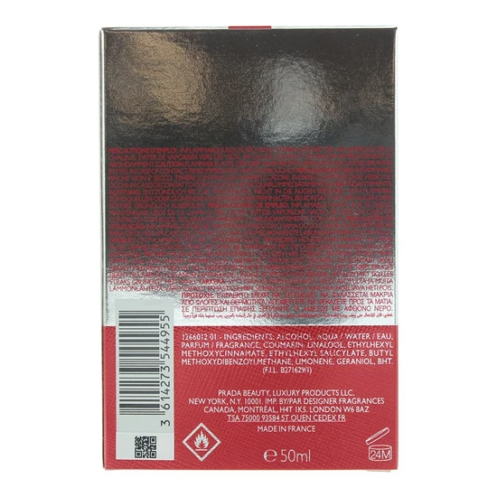 Prada Luna Rossa Sport Eau De Toilette 50ml