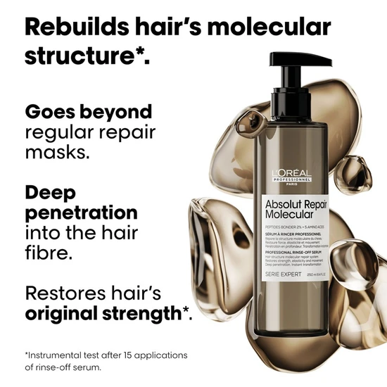 L'Oréal Professionnel Serie Expert Absolut Repair Molecular Repairing Rinse-off Serum 250ml