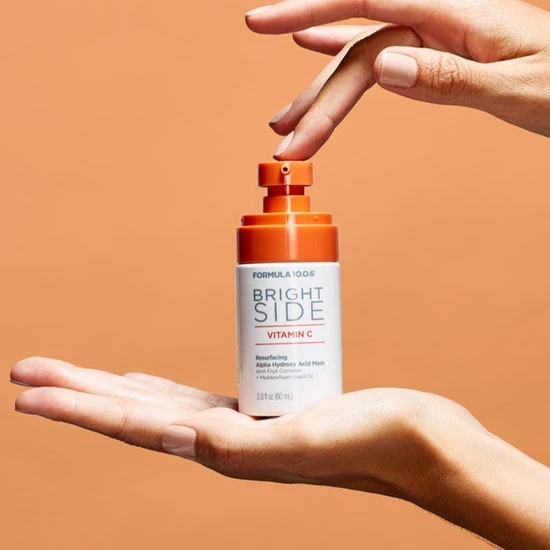 Formula 10.0.6 Bright Side Vitamin C Resurfacing AHA Mask 60ml