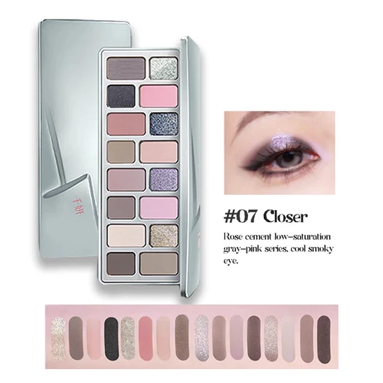 Glisten Cosmetics Closer Eyeshadow Palette Cheeryep