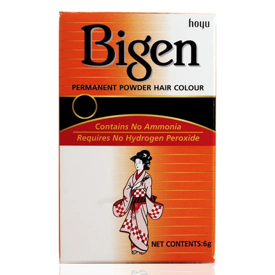 Bigen Permanent Powder Hair Colour 37 Dark Auburn