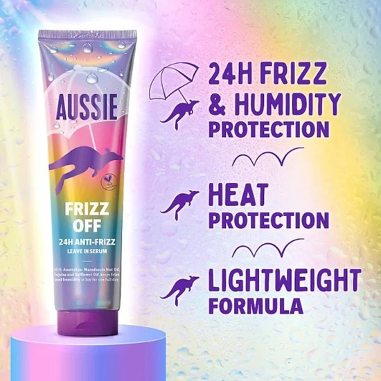 Aussie Frizz Off 24h Anti-Frizz Leave-In Serum 160ml