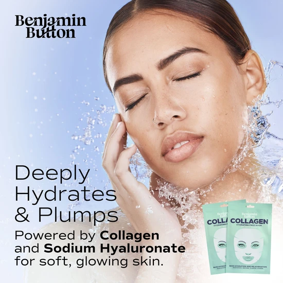 Benjamin Button Collagen Hydrating Face Mask x 5