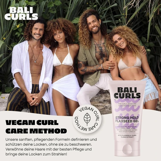 Bali Curls Strong Hold Flaxseed Gel 150ml