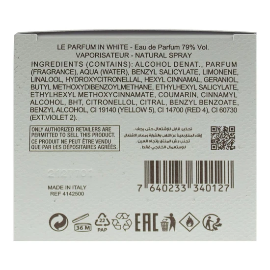 Elie Saab Le Parfum In White Eau De Parfum 90ml