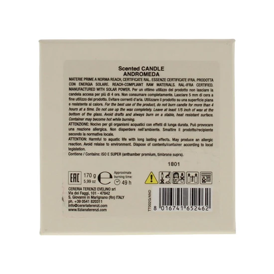 Tiziana Terenzi Andromeda Candle 170g