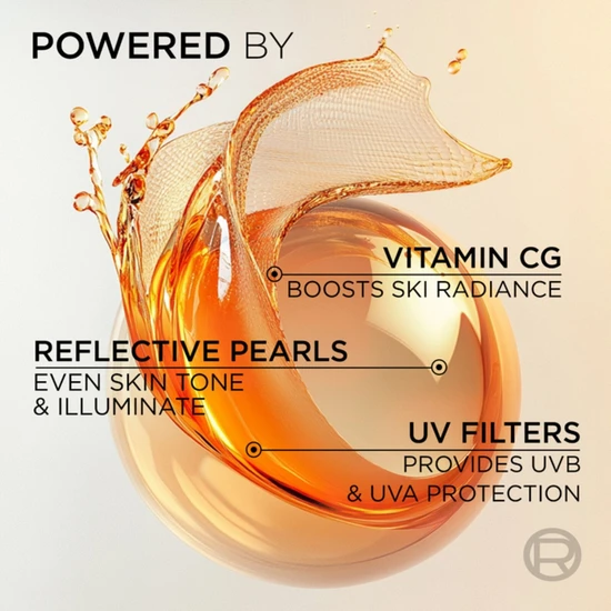 L'Oreal Paris Revitalift Vitamin C Tinted Glow Daily Fluid SPF 30 40ml