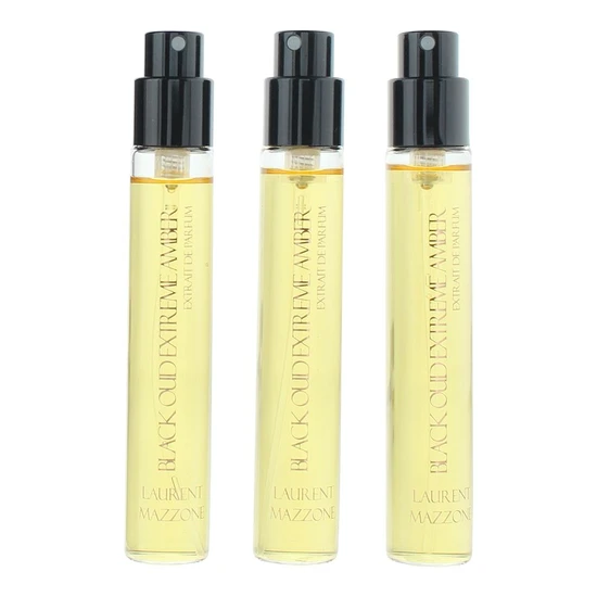 Laurent Mazzone Black Oud Extrem Amber Extrait De Parfum 3 x 15ml