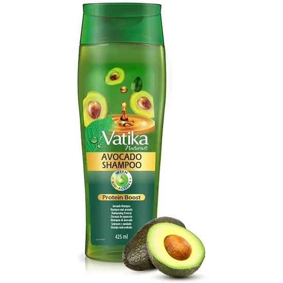 Dabur Vatika Naturals Protein Boost Avocado Shampoo 425ml