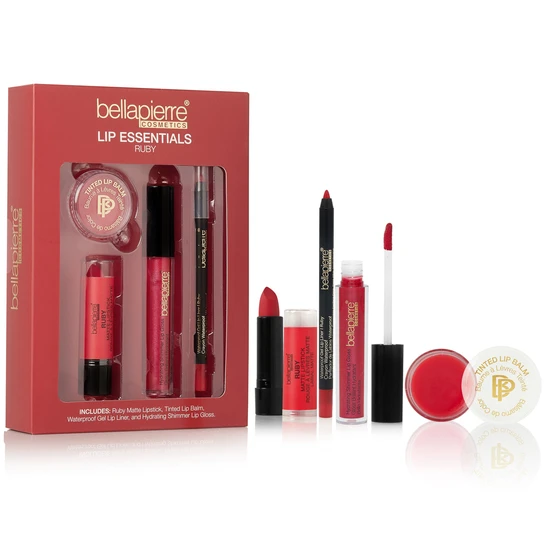 Bellápierre Cosmetics Lip Essentials Kit Ruby