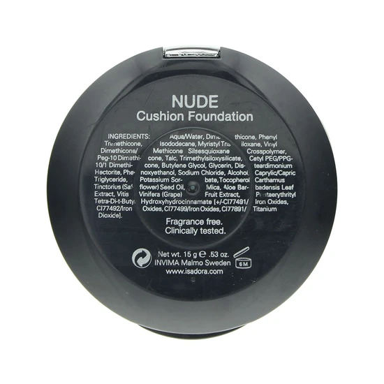 IsaDora Nude Cushion Foundation 20 Nude Sun