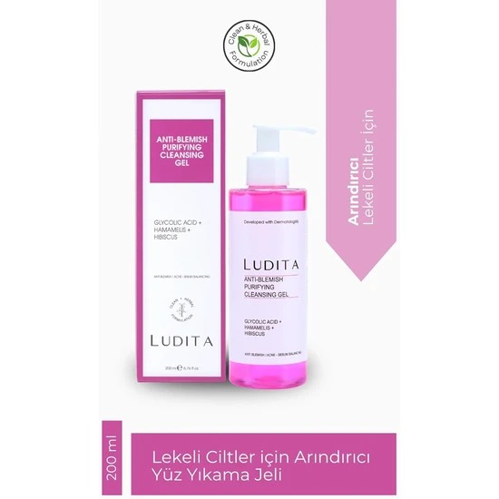 Ludita Niacinamide Purifying Gel Cleanser 150ml