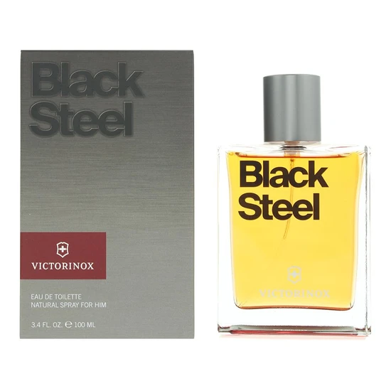 Victorinox Black Steel Eau De Toilette 100ml