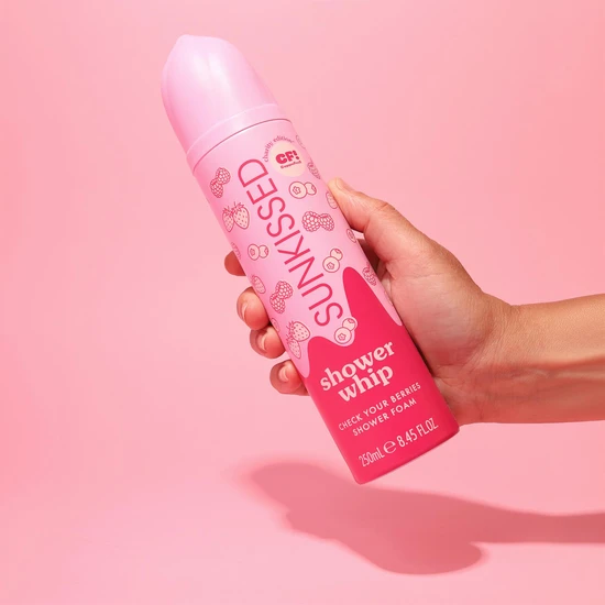 Sunkissed CoppaFeel! Shower Whip Foam Check Your Berries 250ml