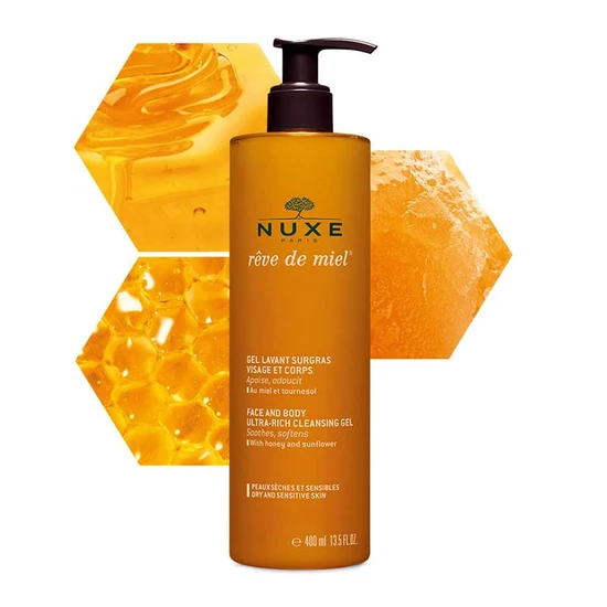Nuxe Reve De Miel Face & Body Ultra Rich Cleansing Gel