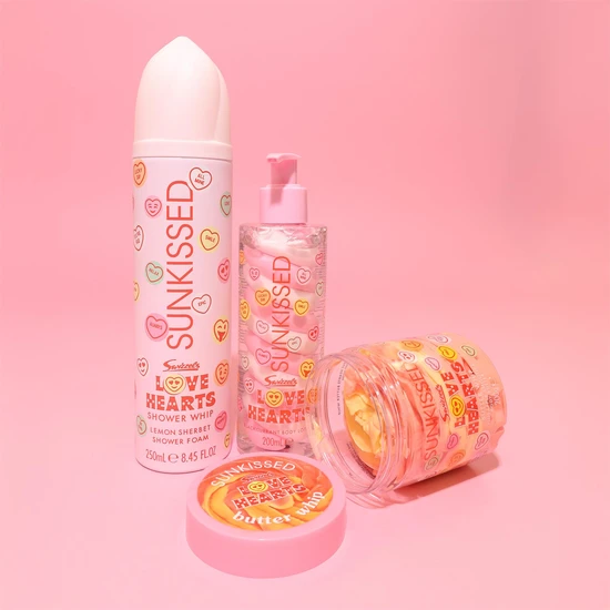 Sunkissed Love Hearts Mini Collection Bath & Body Gift Set