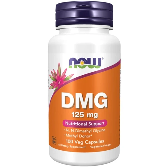 NOW Foods DMG Dimethylglycine Capsules 125mg x 100
