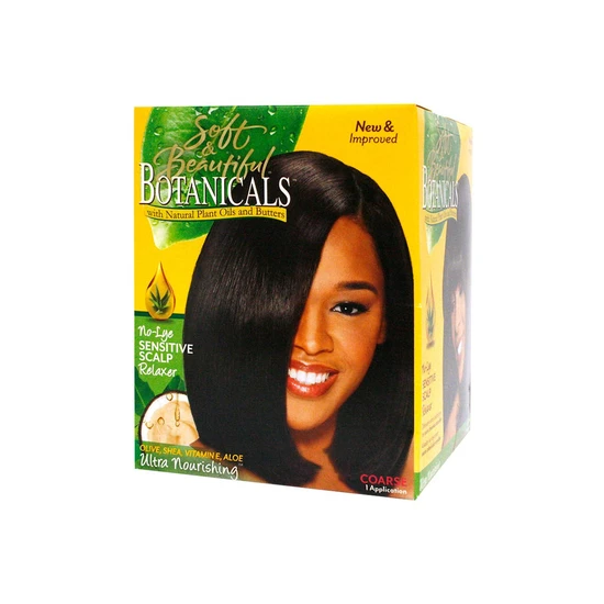 Soft and Beautiful Botanicals No-Lye Sensitive Scalp Relaxer Coarse