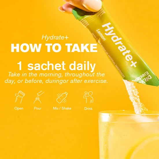 Dr Vegan Hydrate+ Lemon