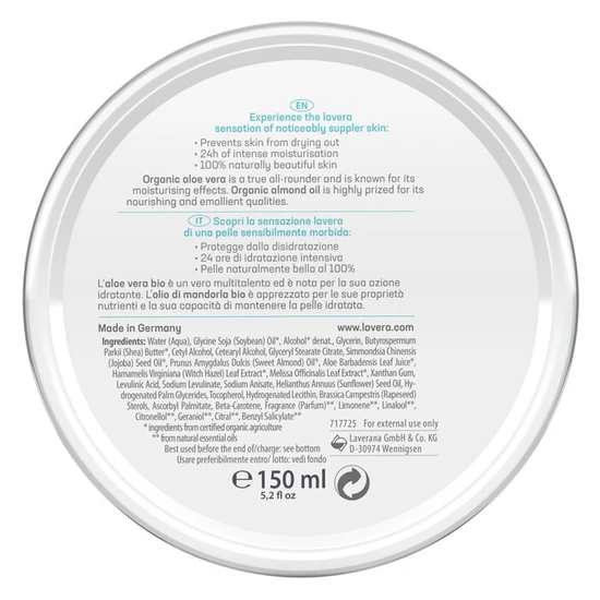 Lavera Basis Sensitiv All-Round Cream 150ml