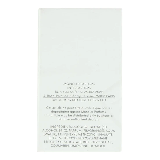 Moncler Pour Homme Eau De Parfum 7.5ml