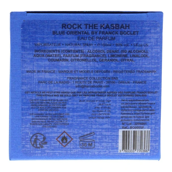 Franck Boclet Rock The Kasbah Eau De Parfum 150ml